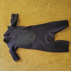 Rip Curl Black Short Sleeve Surf Suit